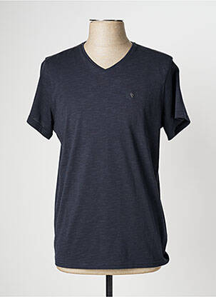 T-shirt bleu SUN VALLEY pour homme