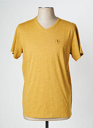 T-shirt jaune SUN VALLEY pour homme