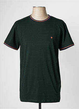 T-shirt vert BENSON & CHERRY pour homme