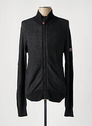 Veste casual resserrée sur le bas noir TIMEZONE homme
