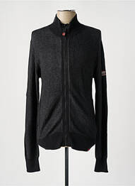 Veste casual resserrée sur le bas noir TIMEZONE homme