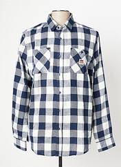 Chemise manches longues bleu VON DUTCH pour homme seconde vue