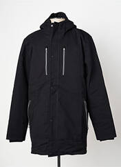 Manteau long noir SUN VALLEY pour homme seconde vue