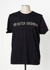 T-shirt noir VON DUTCH pour homme seconde vue