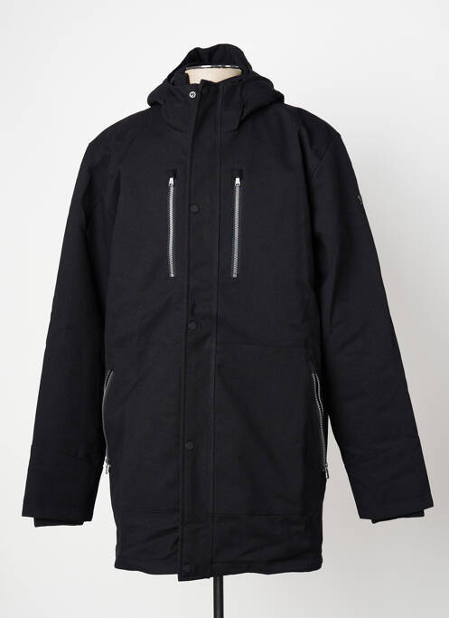 Manteau long noir SUN VALLEY pour homme