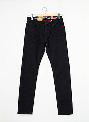 Jeans coupe slim poches noir TIMEZONE homme