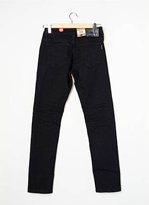 Jeans coupe slim poches noir TIMEZONE homme