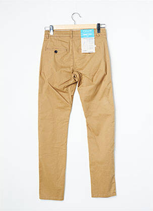 Pantalon chino tissage popeline beige PULL IN homme