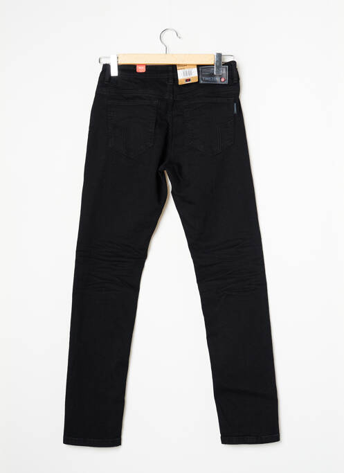 Jeans coupe slim noir TIMEZONE pour homme