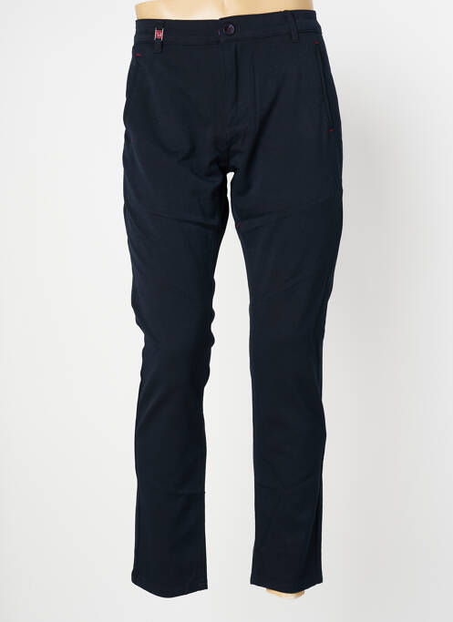 Pantalon chino bleu BENSON & CHERRY pour homme