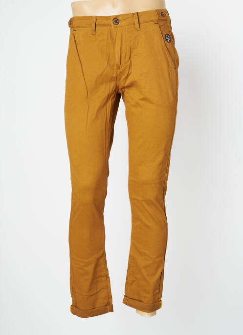 Pantalon slim marron BENSON & CHERRY pour homme