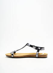 Sandales/Nu pieds argent PLAKTON pour femme seconde vue