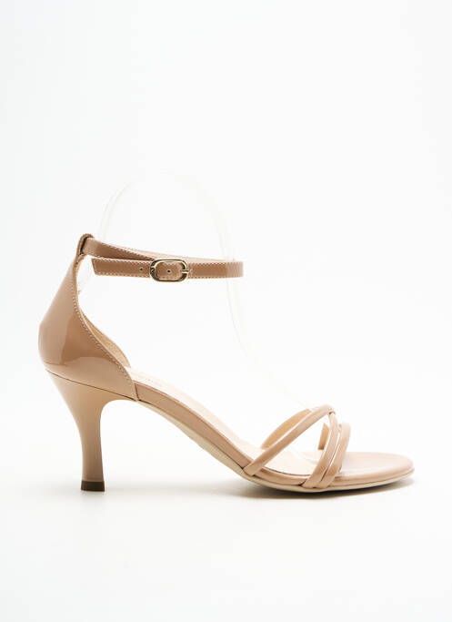 Sandales/Nu pieds beige NERO GIARDINI pour femme