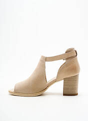 Sandales/Nu pieds beige NERO GIARDINI pour femme seconde vue