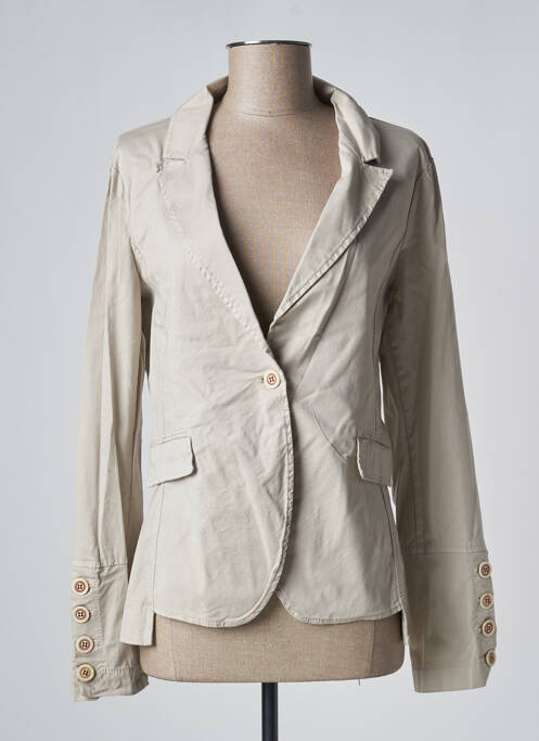 Veste casual beige KOSMIKA pour femme