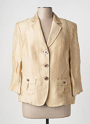 Blazer poches beige FRANK WALDER femme