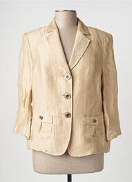 Blazer poches beige FRANK WALDER femme