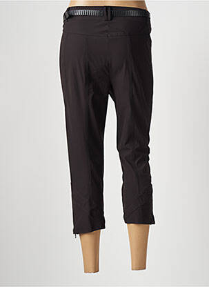 Corsaire stretch taille normale marron DECA femme