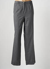 Pantalon droit gris FRANK WALDER pour femme seconde vue