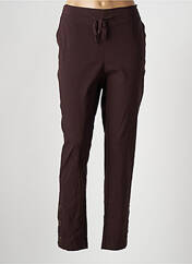 Pantalon slim marron MERI & ESCA pour femme seconde vue