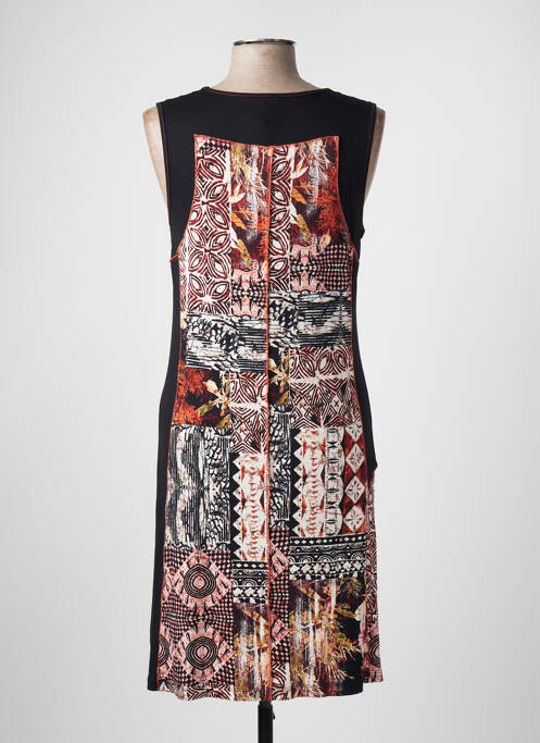 Robe mi-longue noir GUY DUBOUIS pour femme