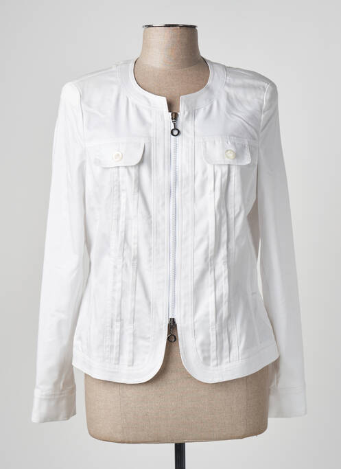 Veste casual blanc FRANK WALDER pour femme