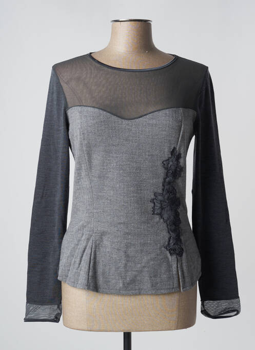 Top gris ARTIMAGLIA pour femme