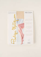 Collants beige PHILIPPE MATIGNON pour femme seconde vue