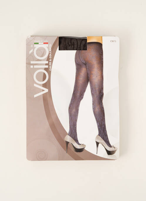 Collants marron VOILA pour femme