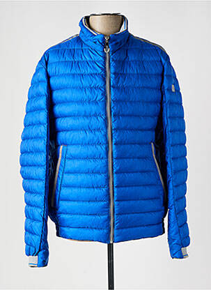 Doudoune manches longues sans capuche bleu BUGATTI homme