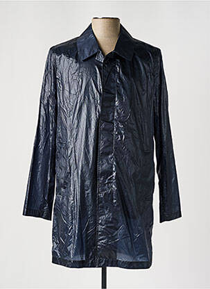 Coupe-vent poches sans capuche bleu AZZARO homme