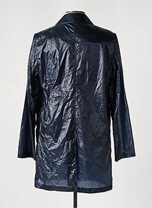 Coupe-vent poches sans capuche bleu AZZARO homme