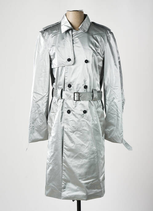 Trench gris AZZARO pour homme