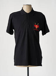 Polo stretch manches courtes noir CL BY CHRISTIAN LACROIX homme