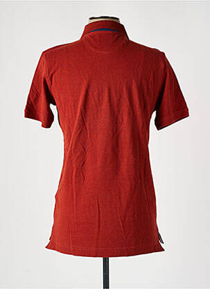 Polo stretch manches courtes orange DAN JOHN homme