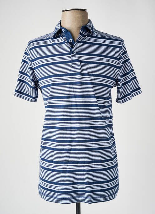 Polo bleu DAMART pour homme