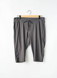 Corsaire taille élastique taille normale gris SANDWICH femme