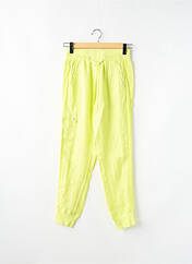 Jogging jaune SANDWICH pour femme seconde vue