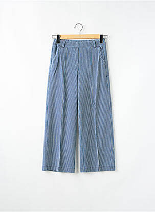 Pantalon 7/8 bleu SANDWICH pour femme