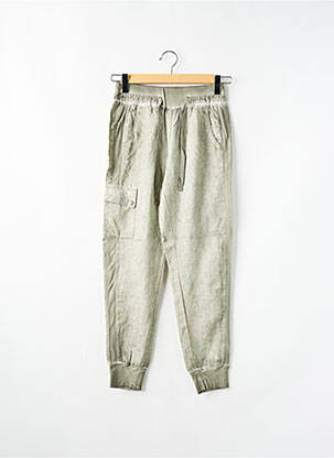 Pantalon cargo vert SANDWICH pour femme