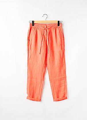 Pantalon droit orange SANDWICH pour femme