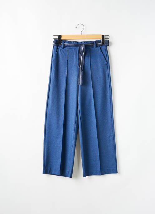Pantalon 7/8 taille haute taille haute bleu SANDWICH femme