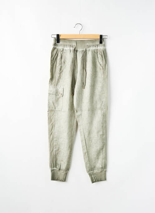 Pantalon cargo vert SANDWICH pour femme