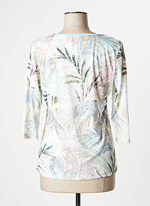 T-shirt manches 3/4 manches 3/4 vert CONCEPT K femme