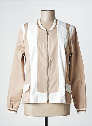 Veste casual poches beige MERI & ESCA femme