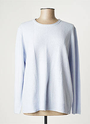 Pull bleu CASHMERE FEELING pour femme