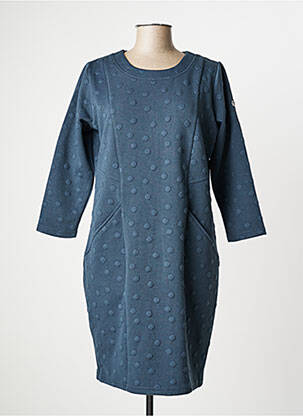 Robe mi-longue bleu CONCEPT K pour femme