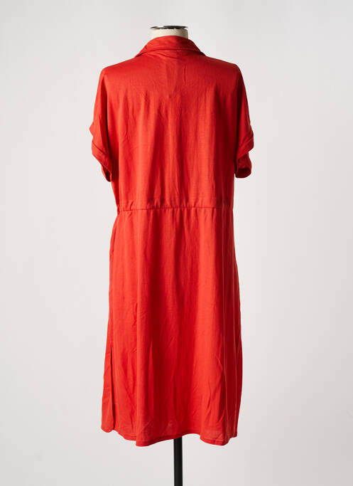 Robe mi-longue orange WNT COLLECTION pour femme