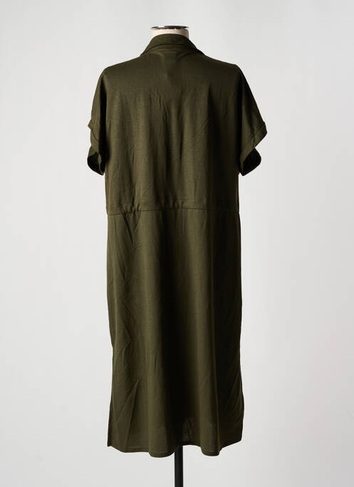 Robe mi-longue vert WNT COLLECTION pour femme