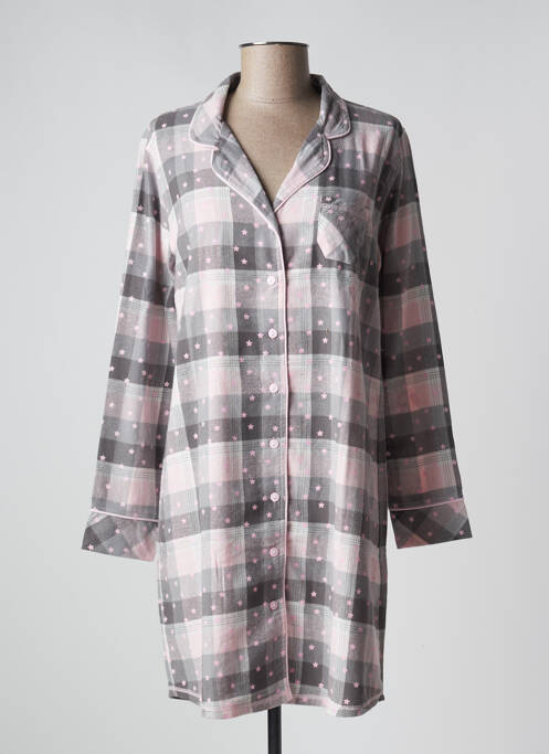 Chemise de nuit gris MASSANA pour femme